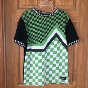 Empyre Checker Pattern T-Shirt Mens Size Small